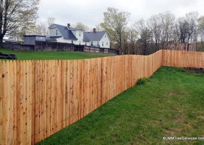 Maine Fence from JMM Tree Services
